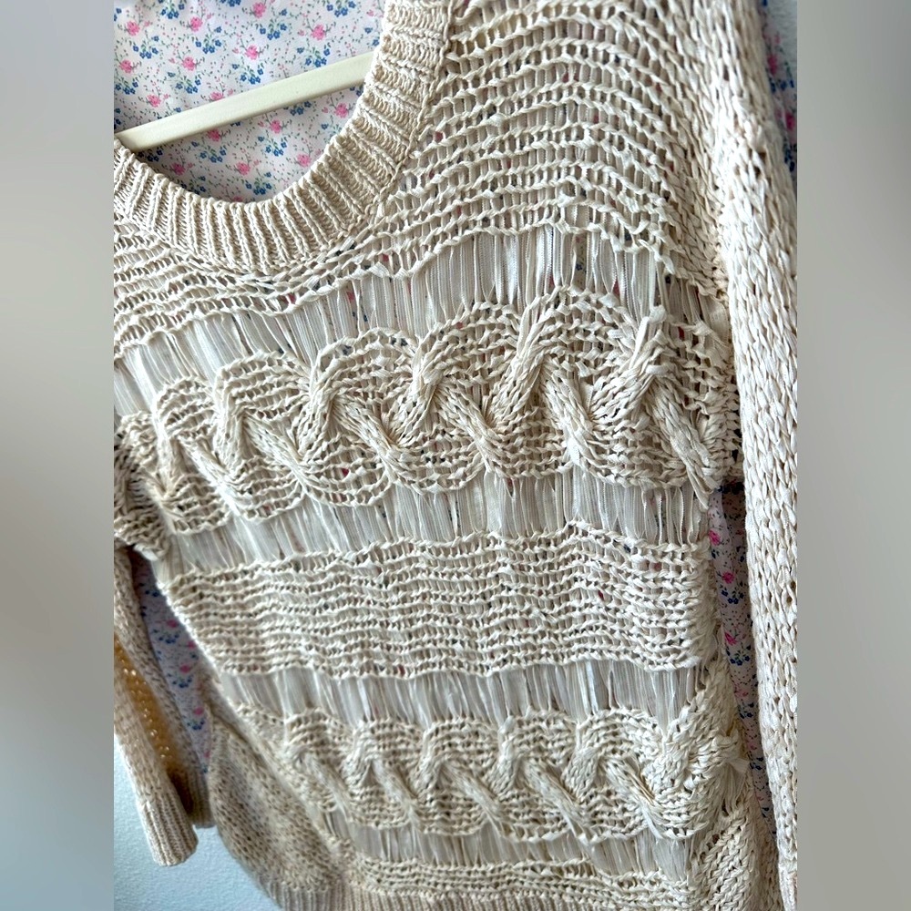 Moon Collection Sheer Knit Top - Picture 5 of 8